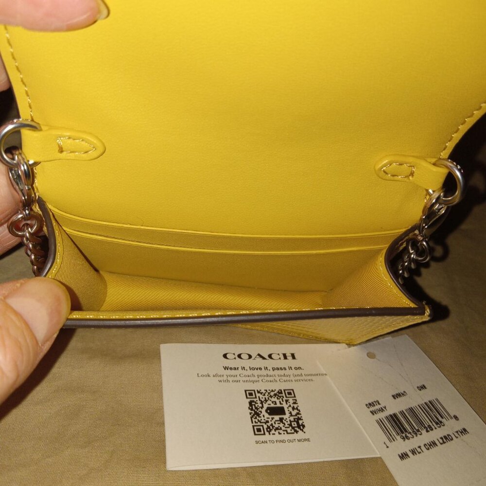 Coach Chain Wallet - Picture 6 of 7